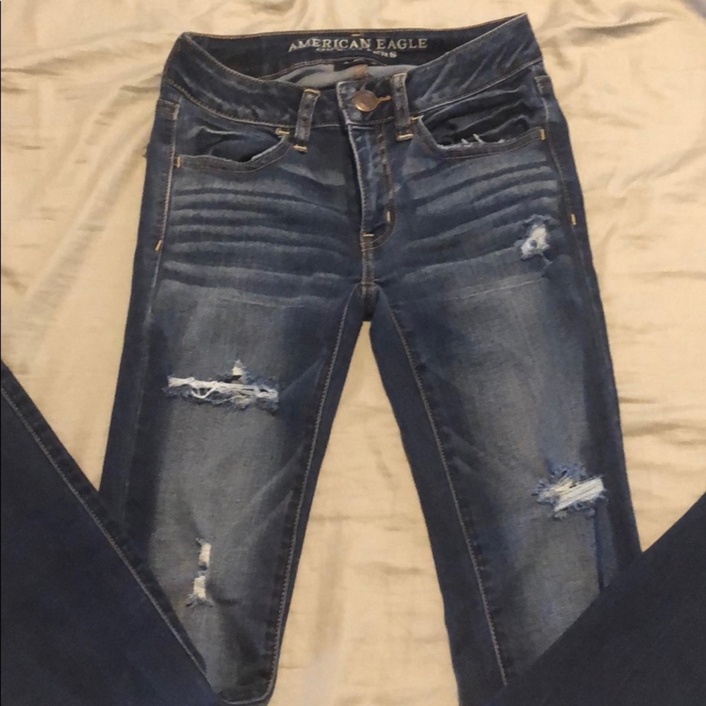 AE ripped jeans